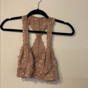 Rose gold Love, Mar bralette